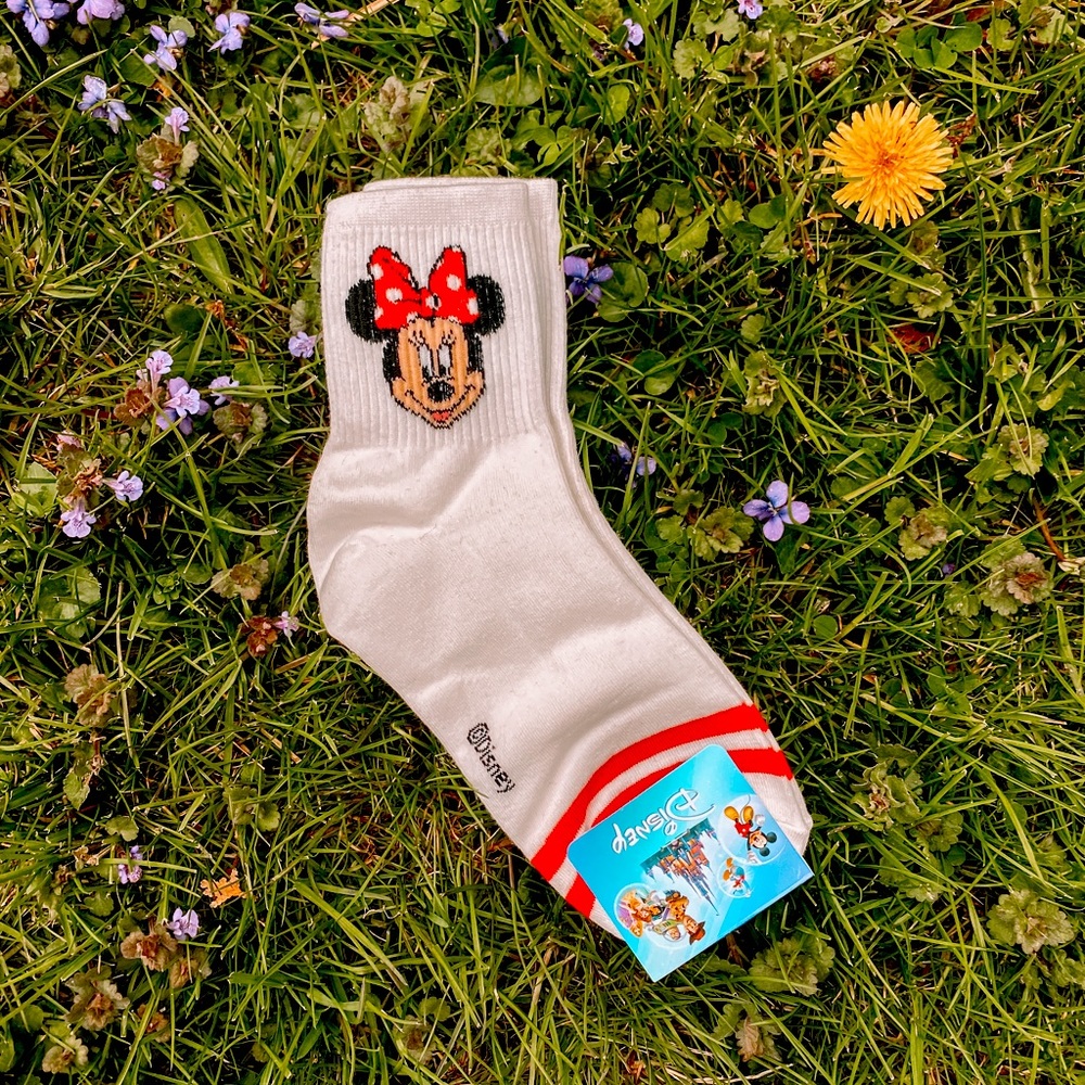 Minnie Mouse Socks NWT